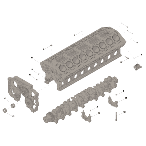 5473312 Cummins Cylinder Block Kit Source One Parts Center