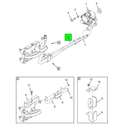 C Navistar International Hosetube Assy Power Steering