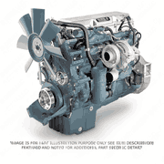Engine Assembly for S60 11.1L Pre-98, Model 6067WU60 DDEC2 with Jakes