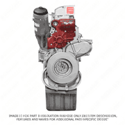 Long Block Manual Housing for MBE 4000 EGR