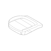 Cover Seat Cushion COVERS and Pads - Right, Front
