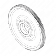 Camshaft and Accessory Damper Assembly for S60 14L