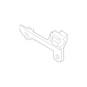 Power Brake Booster Vacuum Hose Bracket Pipe Clamp - 2.0L