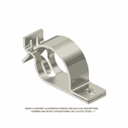 Stainless Steel Clip Assembly for P Side Franklin
