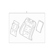 Pad Seat Back - Front