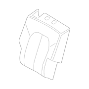Sandstone Seat Cover Back Cushion <br>A used to replace the original equipment of a