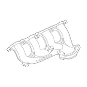 Manifold Exhaust - Right (AT)