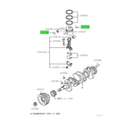 SNAP RING,PISTON 1