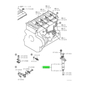 NOZZLE & HOLDER ASSY,FUEL INJECTION 1