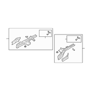 Frame Side Member Floor Sidemember - Right, Rear, Center