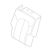 Seat Back Cushion Cover - Left, Rear