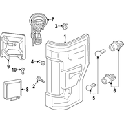 Bracket - Left, Rear