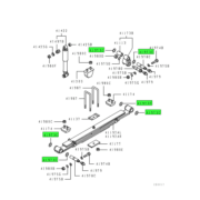 SPACER,RR SUSP SPRING 1