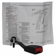 Seat Belt Receptacle Buckle - Rear, Center
