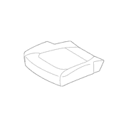 Seat Cover Cushion - Left, Front (Premium)