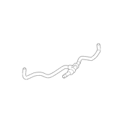 Engine Coolant Overflow Hose - 3.3L (Base, Police)
