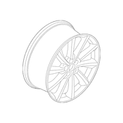 Wheel Rim 20X8 - Premium Paint
