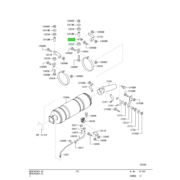 BRACKET,EXHAUST MUFFLER 1