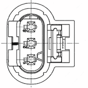 Panel Van Cabin Pressure Sensor Connector