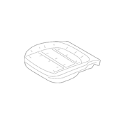 Seat Cushion Foam Pad Blower <br>Foam for - Front