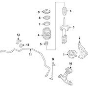 Bar Stabilizer FWD - Front 2.0L 18