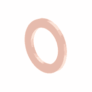 Seal Ring DIN 7603 - D10 x 15 - Copper
