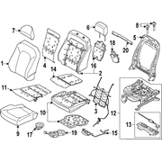 Seat Cover Cushion - Left, Front (Raptor Series)