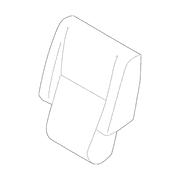 Seat Back Cushion Cover - Rear