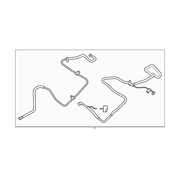 ENERGI Evaporative Emissions System Lines Tube <br>Evaporative - 2.0L