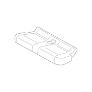 Seat Cover Cushion - Left, Rear (XLT)