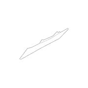 Panel and Trim Cover Closure <br>Instrument Blank Instrument Plate - Lower