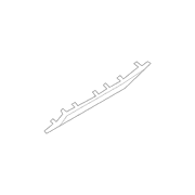 Closing plate Instrument Panel Trim <br>Instrument Sandstone
