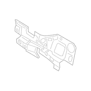 Engine Compartment Insulation Dash Panel Insulator Sound Absorber - Front