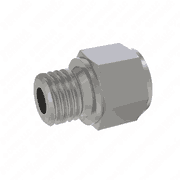 Fitting - Screw-In Ends with Nuts (OM457 EEV)