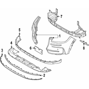 Valance Panel Partial paint - Front, Lower