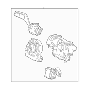 Steering Column Switch Housing Heated Wheel