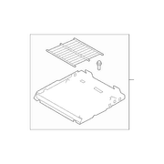 Seat Frame Cushion And Spring Track - Left, Right, Rear (Low, SEL)