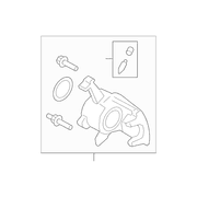 Disc Brake Caliper Attachment Kit - Right, Front, Rear