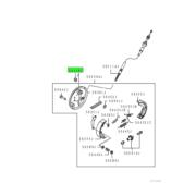 RETAINER,PARKING BRAKE CABLE 1