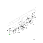 TUBE,FUEL RETURN LINE 2