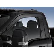Regular Cab Low Profile Smoke Side Window Deflectors - 2 Piece Set