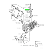 TUBE,A/T OIL COOLER FEED 1