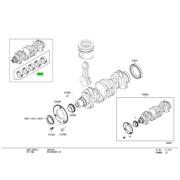 BEARING SET,CRANKSHAFT 1