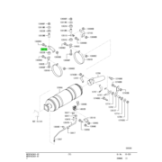 BRACKET,EXHAUST MUFFLER 2