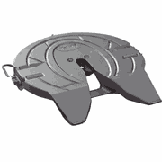 Fifth Wheel Assembly - Complete - Internal, FW35, 7.250 Inch