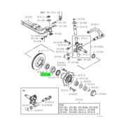 BEARING,FR WHEEL HUB 1