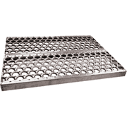 DECK PLATE-GALVANIZED, ROUND, 36" X 33"