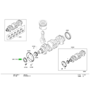 OIL SEAL,CRANKSHAFT,FR 1