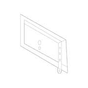 Plug Switch Hole Blanking Separator - Upper