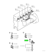 BOLT,FUEL INJECTION NOZZLE 1